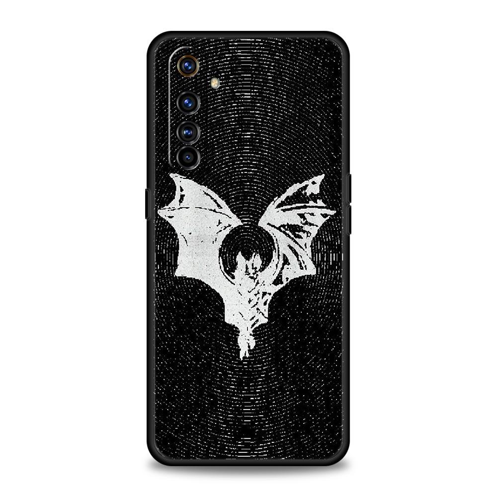 Goth Vampire Bat animal Phone Case For Realme 13 12 10 9 8 7 GT3 GT5 GT2 Pro Plus 5G C21 C25 C35 GT Neo 2 3 3T 5 Cover