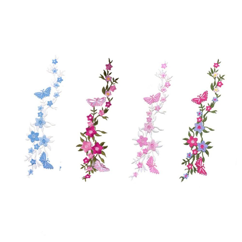Patches Craft Butterfly Garment Sewing Cheongsam Fabric Sticker Clothing Embroidery Patch Applique