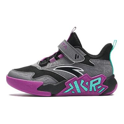 Comfortable Versatile Non-Slip Wear-Resistant Breathable Low-Top Kids Basketball Shoes Kids Sneaker Black Gray A12439902-3