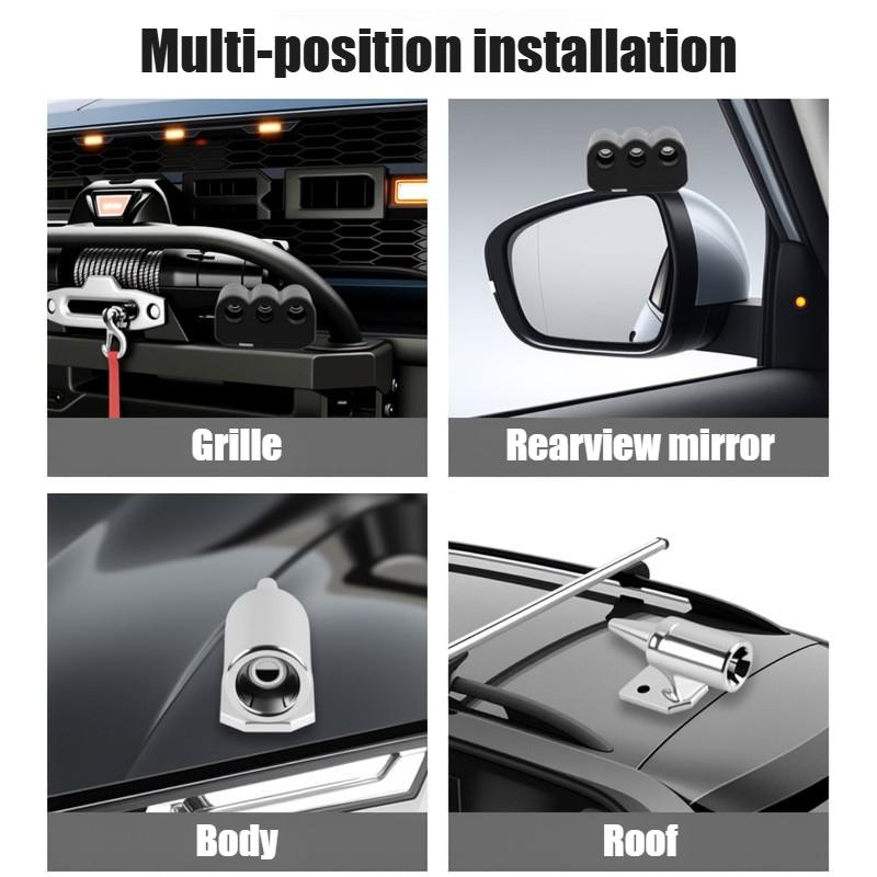 Anti Collision Siren Deer Repeller Wildlife Repel Warn Device for Vehicle Field Drive Animal Warn Whistles Alert Equipment