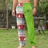 Men's Allover Printed Home Pants Sleeping Pajama Pants Long Pants Pajama Pants