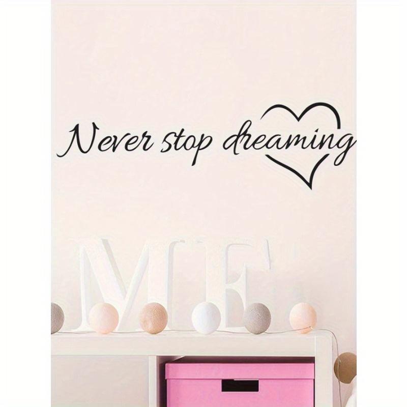 1 sheet Slogan Wall Sticker, Stickers, Wall Decal, Vinly Decal For Home Decorations Spring Decoration Items Refesh Your Home, Rama Decoration Stickers
