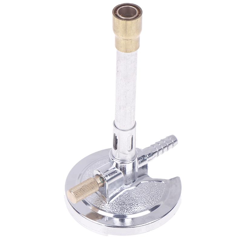 1pcs Equipment Bunsen Burner Lab Portable Gas Bunsen Zinc Alloy With Handle Laboratory
