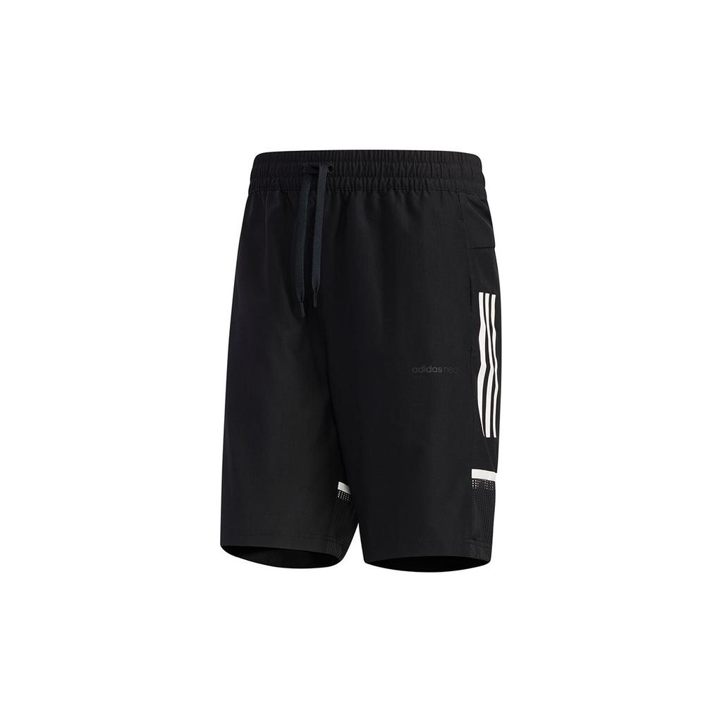 Adidas Neo Casual Sports Loose Shorts Men Bottoms Black GP2473