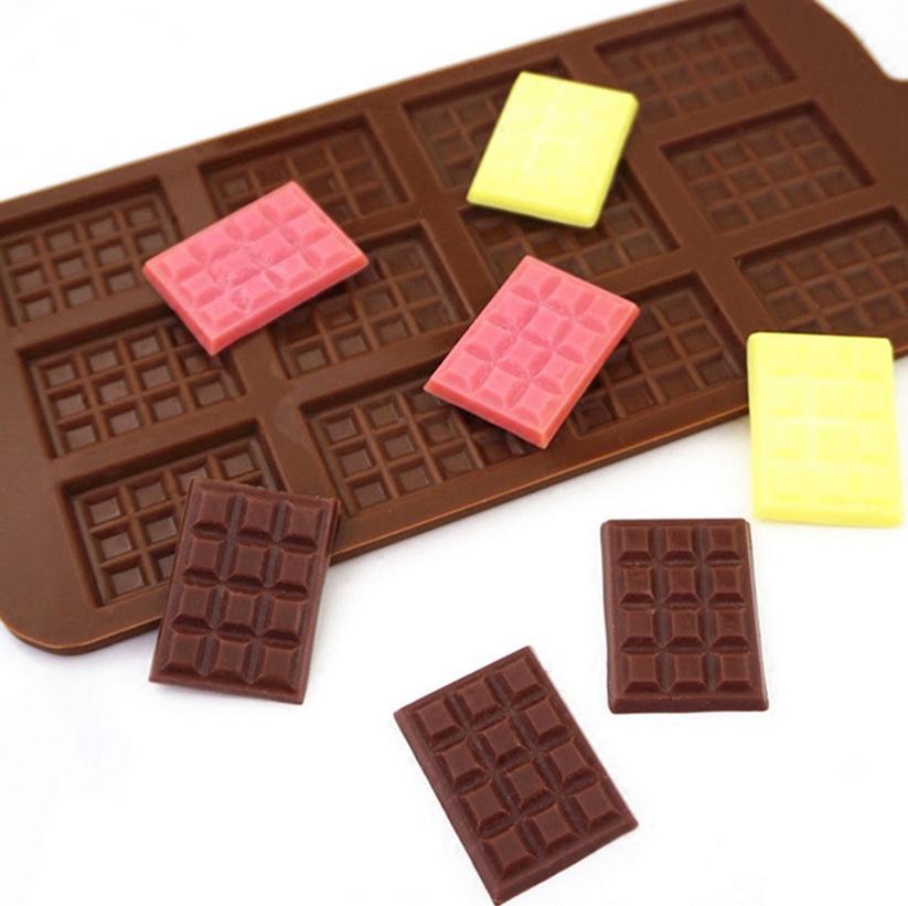 12 Even DIY Chocolate Chip Mold Waffle Pudding Baking Tools Cake Decoration Kitchen Supplies