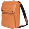 Hideo Wakamatsu - Made In Japan, Adult School Backpack/Daypack with Clarino Fabric, Water-Repellent, Camel