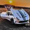 1/32 Dodge Viper ACR SRT Alloy Sports Car Model Diecasts Metal Toy Vehicles Car Model Simulation Sound and Light Childrens Gifts