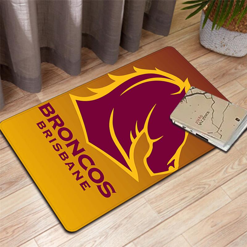Brisbane Broncos Rug Floor Mat for Living Room or Bedroom Soft and Comfortable Carpet a Gift for Birthday and Holiday.ZFF0913137