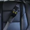 2PCS Cute Black Cat Plush Car Seat Belt Shoulder Protector Cover, Soft Anti‑Strain Safety‑Belt Cushion, Universal Stylish Auto
