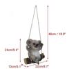 1 Pcs Resin Simulation Koala Panda Pendant Outdoor Villa Courtyard Garden Tree Pendant Garden Landscape Decoration Home Decor