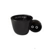 360ML Cartoon Fat Cat Handle Ceramic Mug Coffee Cup Funny Porcelain Mugs Couple Cups Black White