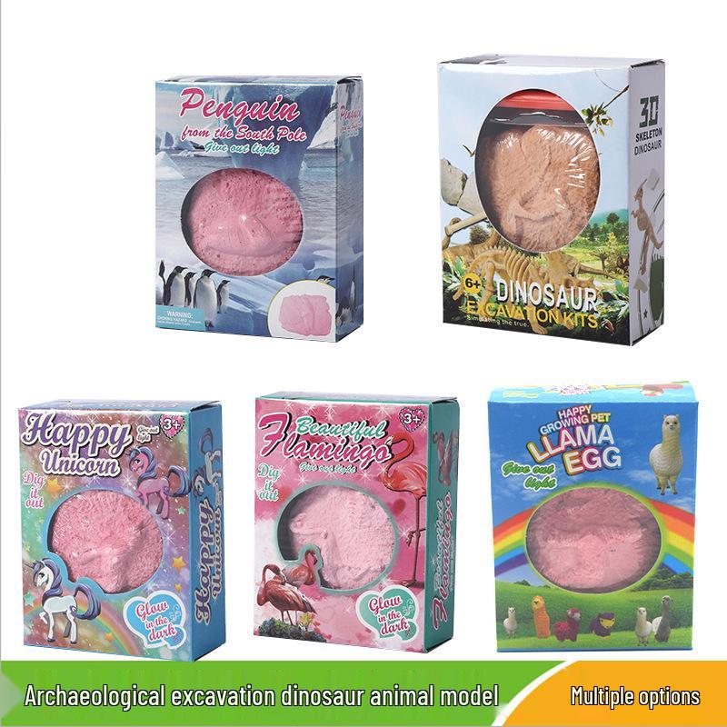 Dinosaur Fossil & Gem Excavation DIY Kit – Educational Archaeological Toy for Kids