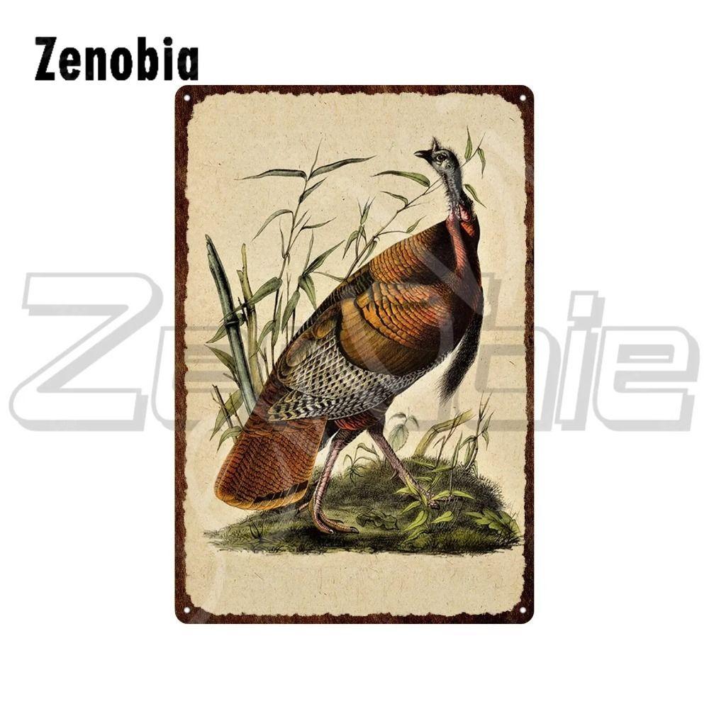 Retro metal tablolar, mobilya, oturma odası dekorasyonu 20x30cm