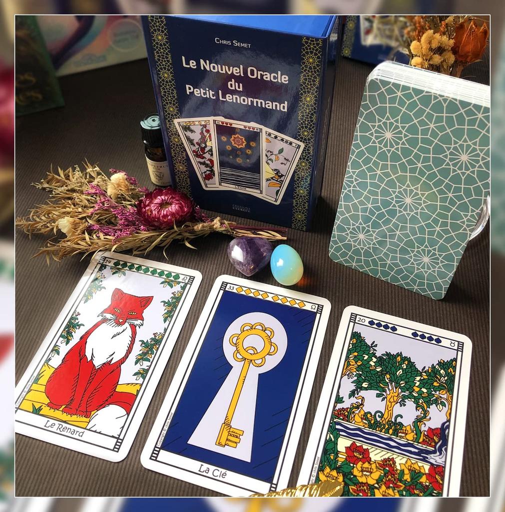 Marseille Lenormand Card Meaning with Japanese Tarot Fortune Telling [Genuine Product] [Lenormand List]