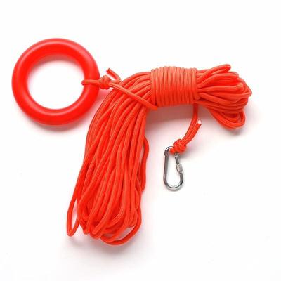 Water Rescue Floating Safety Rope with Hook CN Plug (adapter Included)