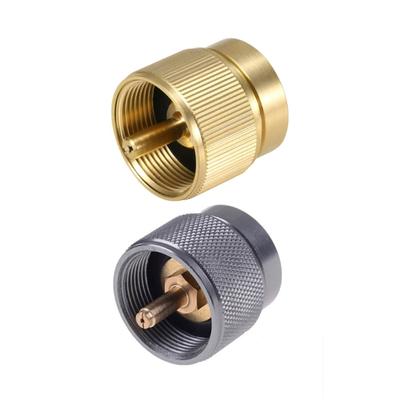 Einfach zu bedienender Gasflaschenadapter Zuverlässigkeit Outdoor-Kocher-Anschlüsse Adapter Geeignet für verschiedene Outdoor-Aktivitäten