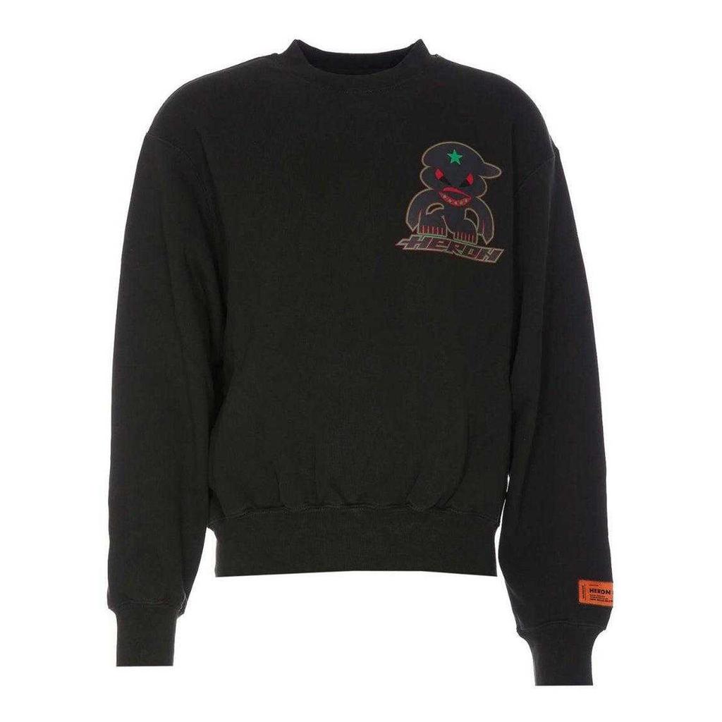 Heron Preston Mens Monster Crew Neck Sweatshirt