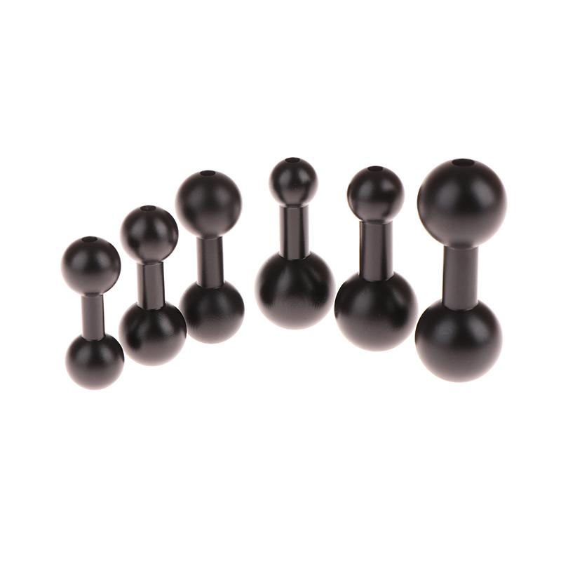 17Mm/20Mm/25Mm Aluminum Alloy Ball Head Double Ball Head Connecting Rod Motorcycle Camera Bracket Transfer Accessories