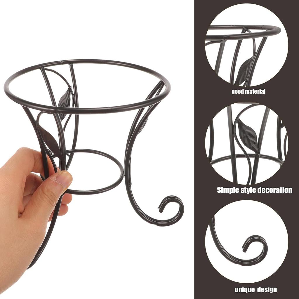 BESPORTBLE Metal Gazing Ball Stand Golf Ball Display Pendulum Display Stand Gazing Ball Stand Garden Globe Stand Outdoor Gazing Ball Base Sphere