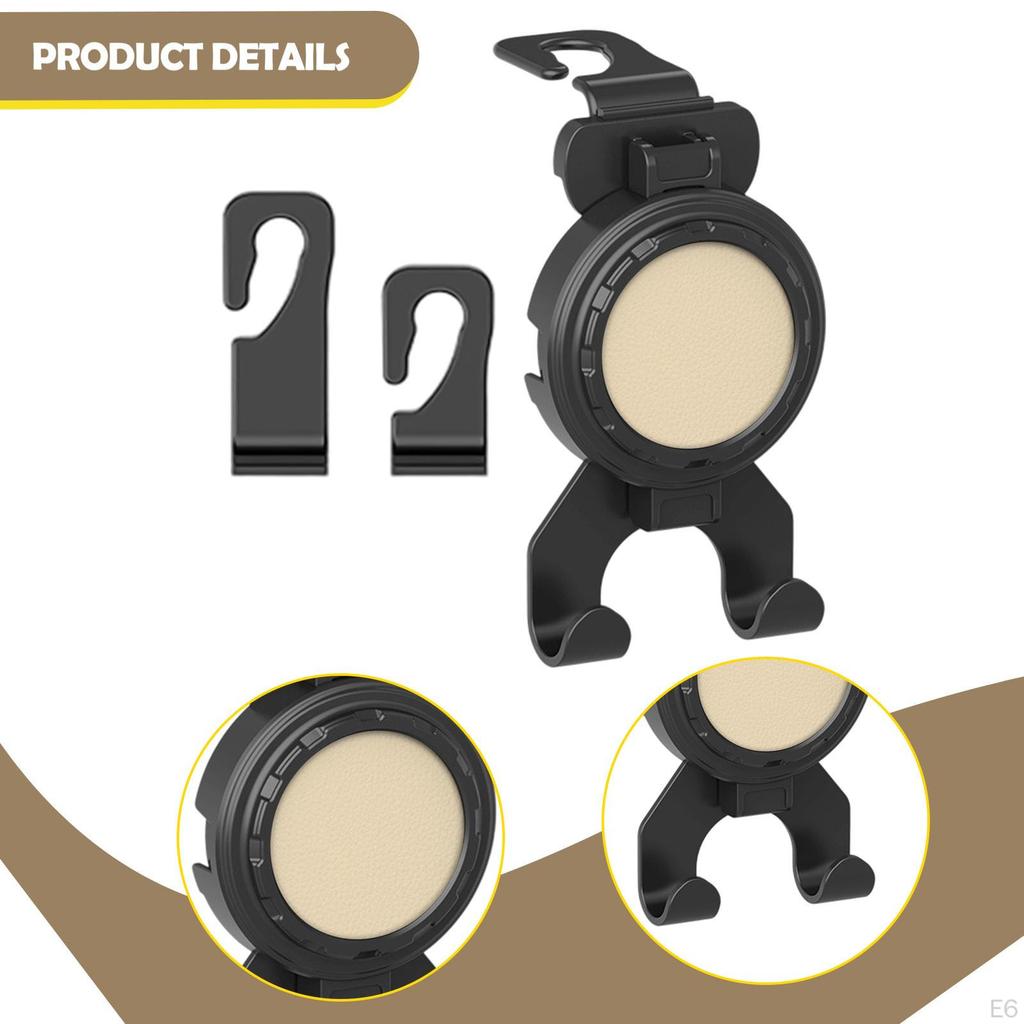 Car Cup Holder Back Seat Hanger Easy Installation Handbag Bottle Storage Organizer for