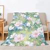 Flowers Will Bloom for You Kid's Blanket King Size Home Interior Fluffy Soft Blankets &amp; Throws Bed Throw Knitted Plaid Knee Nap