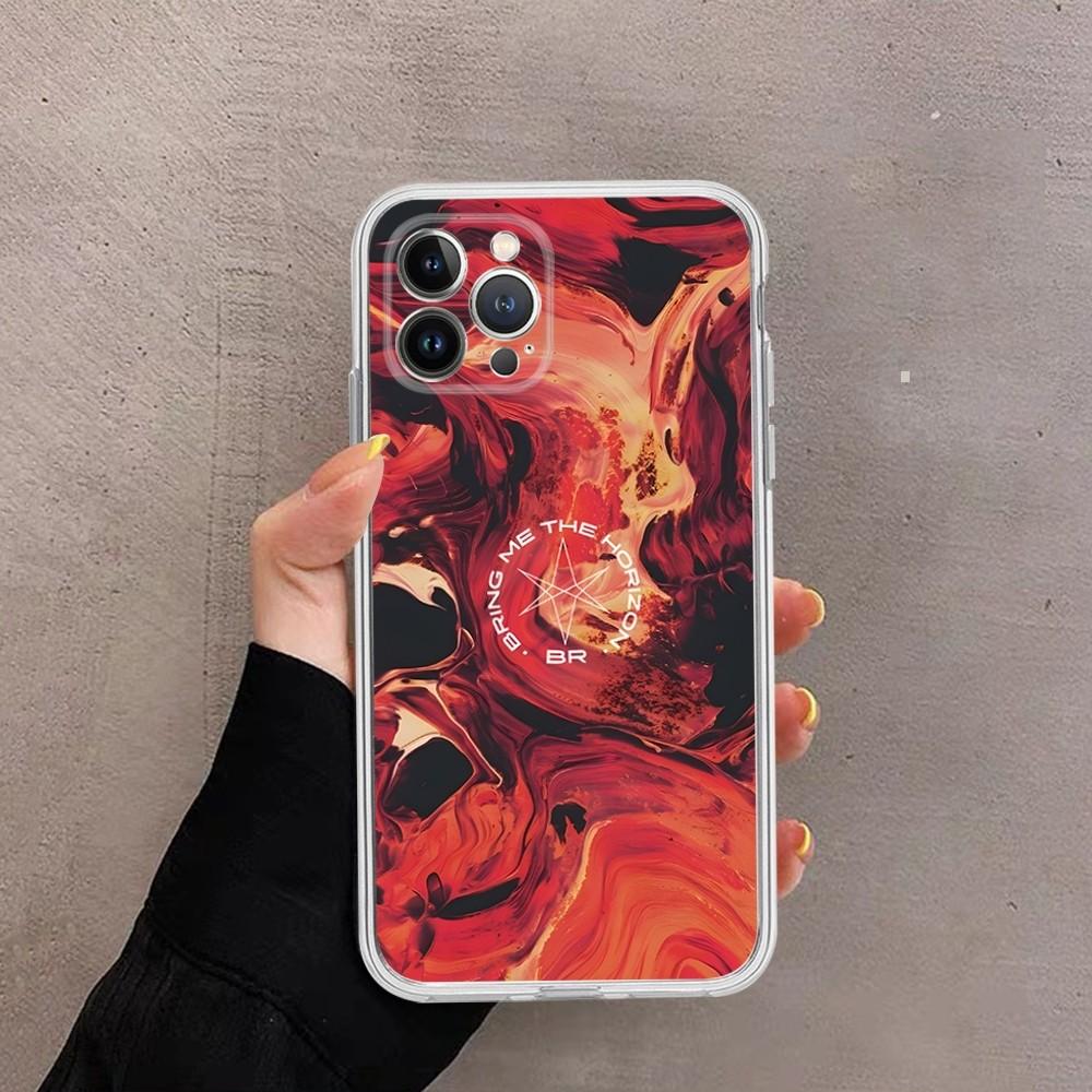 

Bring Me The H-Horizons BMTH Phone Case For iPhone 15 14 11 12 13 Mini Pro XS Max Cover 6 7 8 Plus X XR SE 2020 Funda Shell iPhone 13 mini