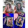 Original Electroplate Plasitic Frame Photo Binder Creative Idol Photo Card Holders for 3 Inch Card