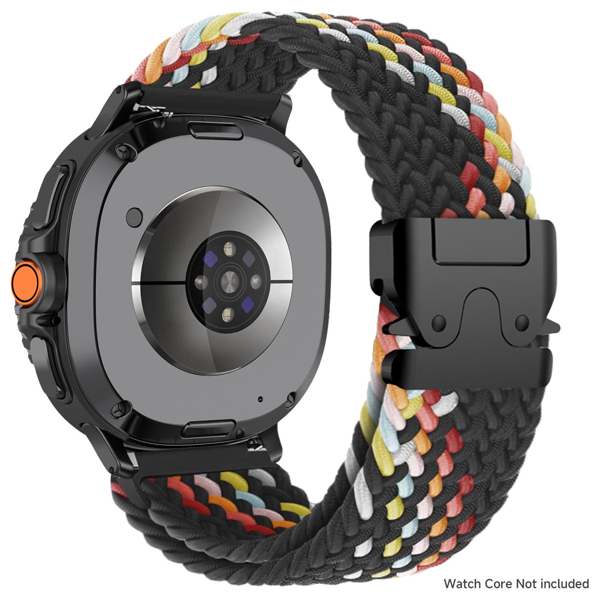 

Парашутний плетений ремінець для Samsung Galaxy Watch 8 band 44/40мм 8 classic 46мм Нейлоновий браслет correa для Galaxy Watch Ultra 2025 galaxy 8classic 46mm