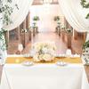 Table Runners 4 Pieces 30x180cm Glitter Dining Table Runner Sequin Table Cover Runners for Party Wedding Birthday Bridal Shower Decorations