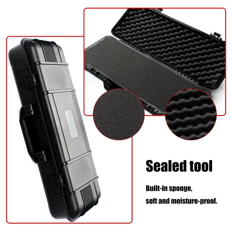 Weatherproof Tool Carrying Case Moisture Resistant Portable Sealed Tool Container for Harsh Environments And Adventures