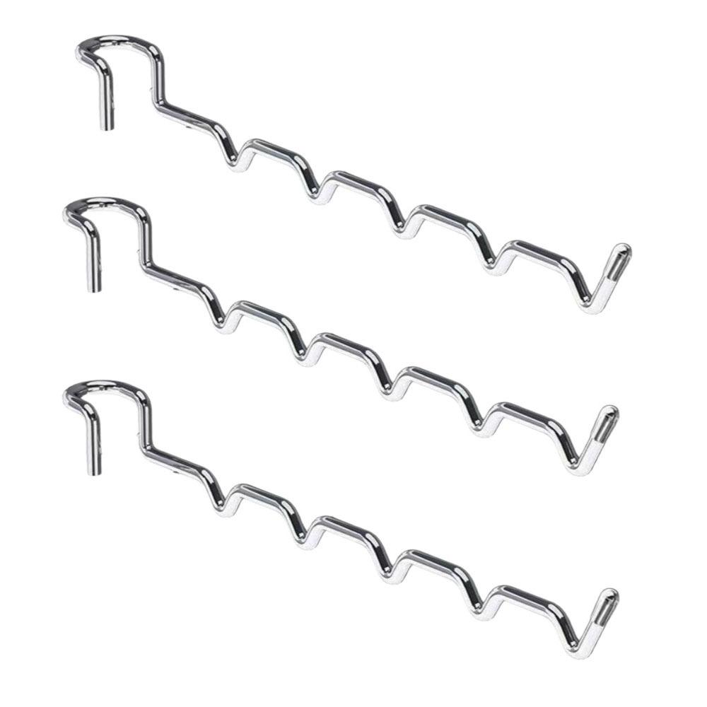 No Drill Railing Drying Rack Wave Shaped Clothes Storage Holder Window Railing Use