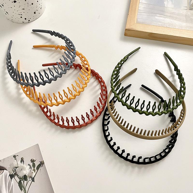 

Популярная в интернете матовая повязка для умывания лица для женщин 2023 новый стиль повязка для волос повязка для волос с темно-синий