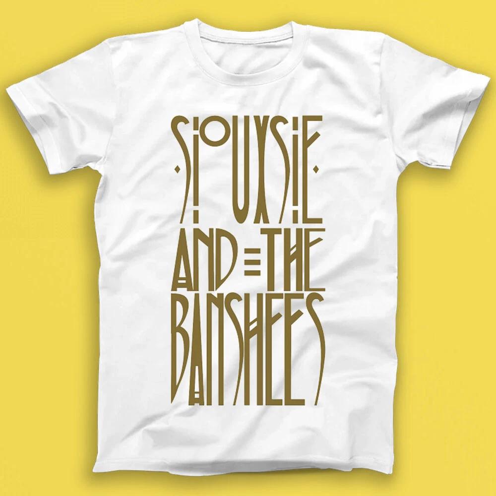 Siouxsie And The Banshees Фейерверки Панк-рок Музыка Подарок Футболка 1926 4XL