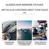 DWWDT1 Car Sun Visor Glasses Holder Sunglasses Clip Interior For Tesla Model 3 Model X Model S Model Y Roadster SpaceX Auto Accessories