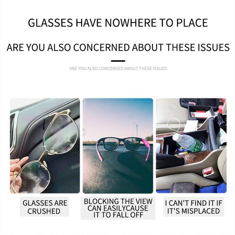 DWWDT1 Car Sun Visor Glasses Holder Sunglasses Clip Interior For Tesla Model 3 Model X Model S Model Y Roadster SpaceX Auto Accessories