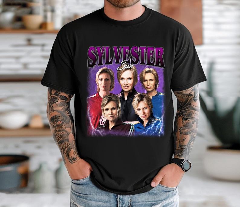 Sue Sylvester TShirt Sue Sylvester Retro Shirt Sue Sylvester Tshirt Vintage 90s Bootleg Shirt Birthday Gifts