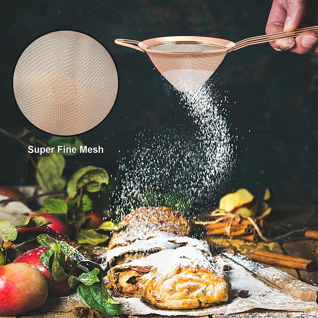 Sitko koktajlowe Sitka do herbaty ze stali nierdzewnej Stożkowe sitka do żywności Sitko o drobnych oczkach Sito Kuchenne sitko do żywności Narzędzia barmańskie