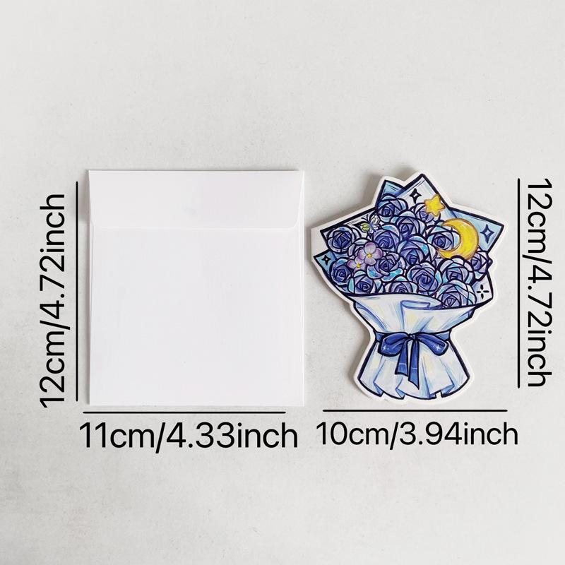 3D Retro Foldable Christmas Tree Greeting Card with Envelope - Perfect for Best Friends or Couples.