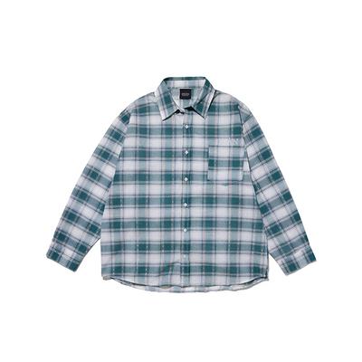 DVÀN Grass Emblem Shirt – Sage Green