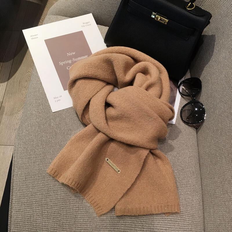 

Women s Autumn/Winter Premium Knit Scarf and Shawl One Size (185*30cm)