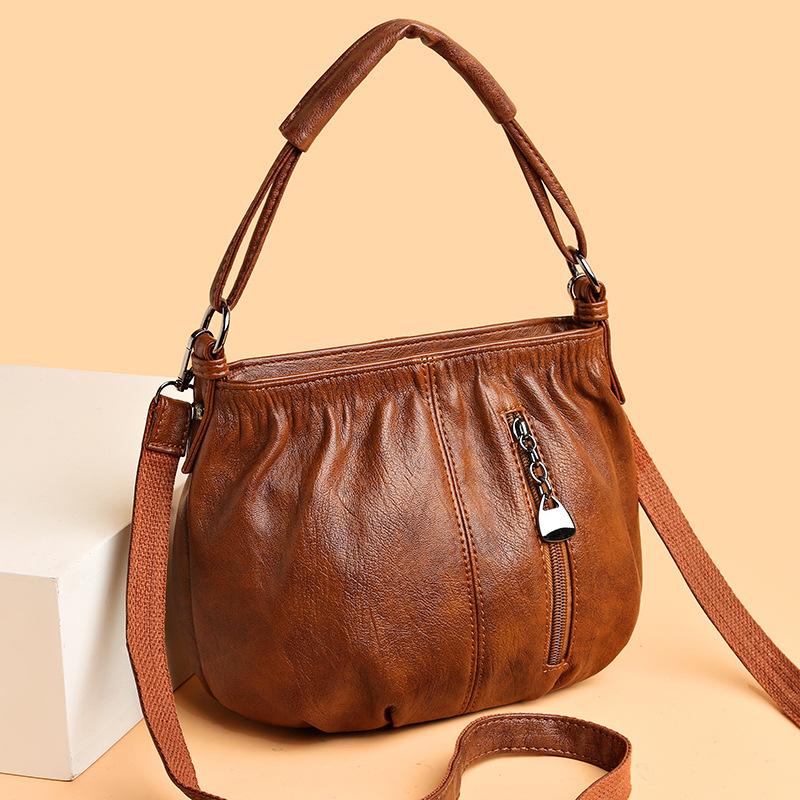 Women's Handbag New Small Bag Women's High Fashion Retro Shoulder Large Capacity Messenger Bag Fashion