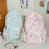 Schoolbag schoolbag female junior high school high school student star printing Korean version niche ins backpack Mori college student computer bag 