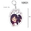 Acrylic Key Chain for One Piece Monkey D. Luffy Franky Trafalgar Law Bepo Nico Robin Acrylic Key Buckle Anime Peripheral Pendant