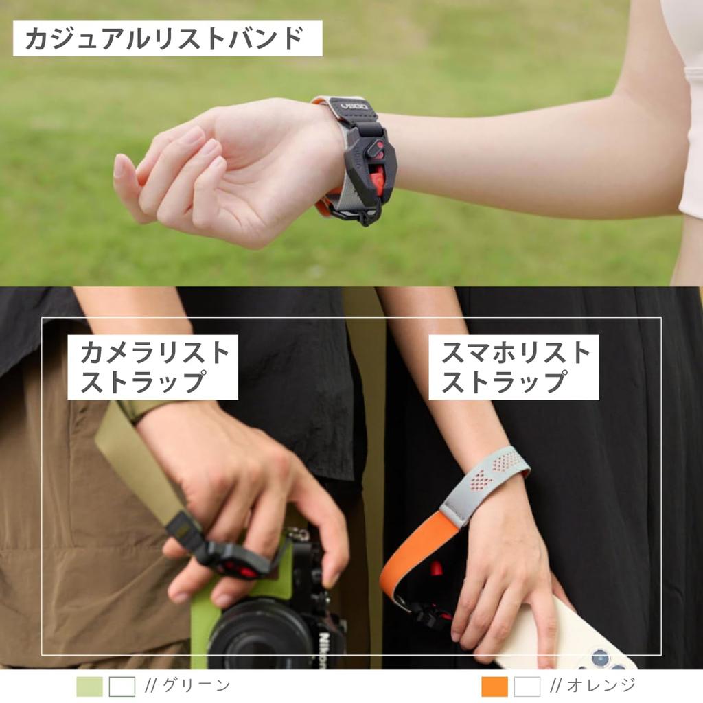 VSGO Causal Camera Wrist Drop Compatible with DSLR and Mirrorless Quick 40kg Weight 2 Lengths Available Strap, Lightweight, Prevention, Cameras,