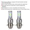 2Pcs H6  PISD 80W 8000K LED Fog Light Bulb Lamp Ice Blue12 24V Universal