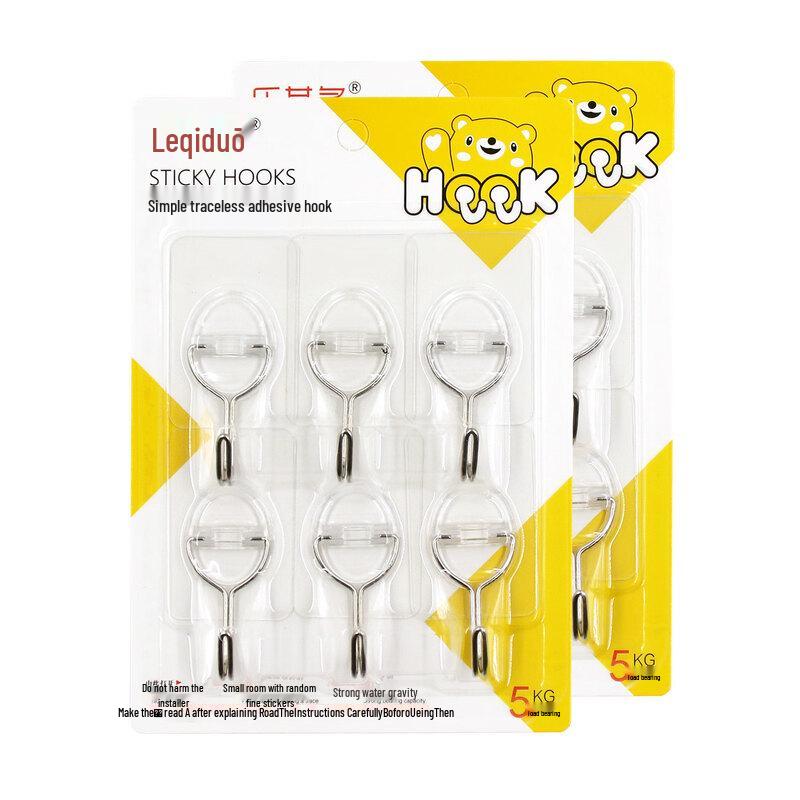 LIEI Strong Adhesive Transparent Wall Hook