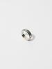 Hakkablacks Silver Spinning Wave Ring