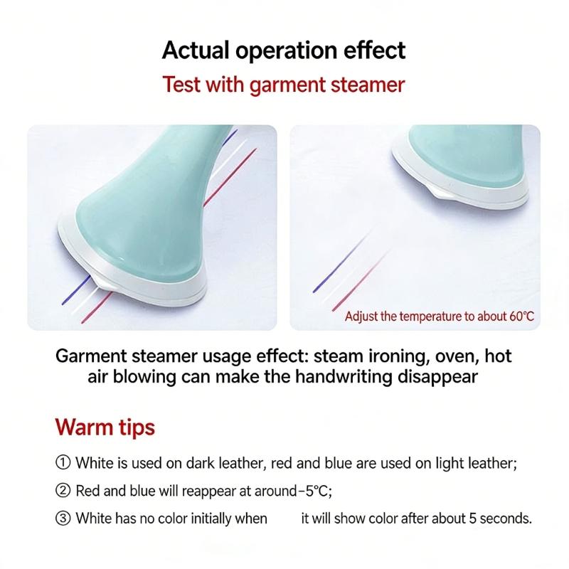 Pack Of 10 High Volumes Ink Markers Easy Removal On Fabric Paper Leather Wood Ceramic Comfortable Handle