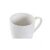 Ensemble De 4 Mugs - DKD Home Decor - Bois D'hévéa - Blanc - 300 Ml - Design Moderne