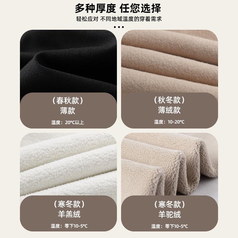Fleece thickened shark pants women wear new autumn and winter thermal cotton pants tight and thin coffee leggings